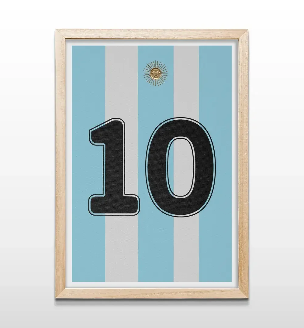 cuadro el 10 rectangular natural