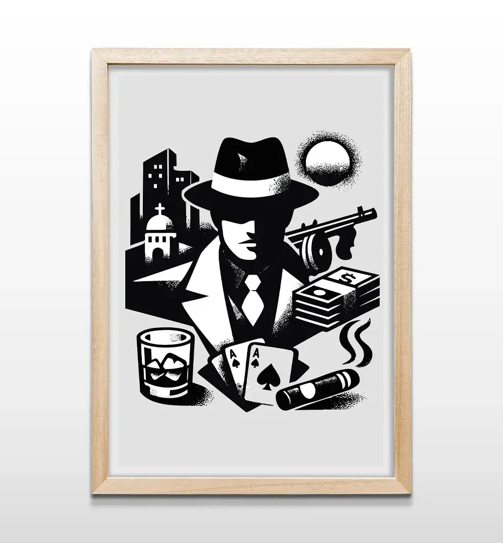 cuadro el patron rectangular natural