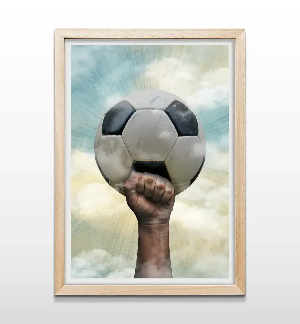 cuadro la mano de dios natural