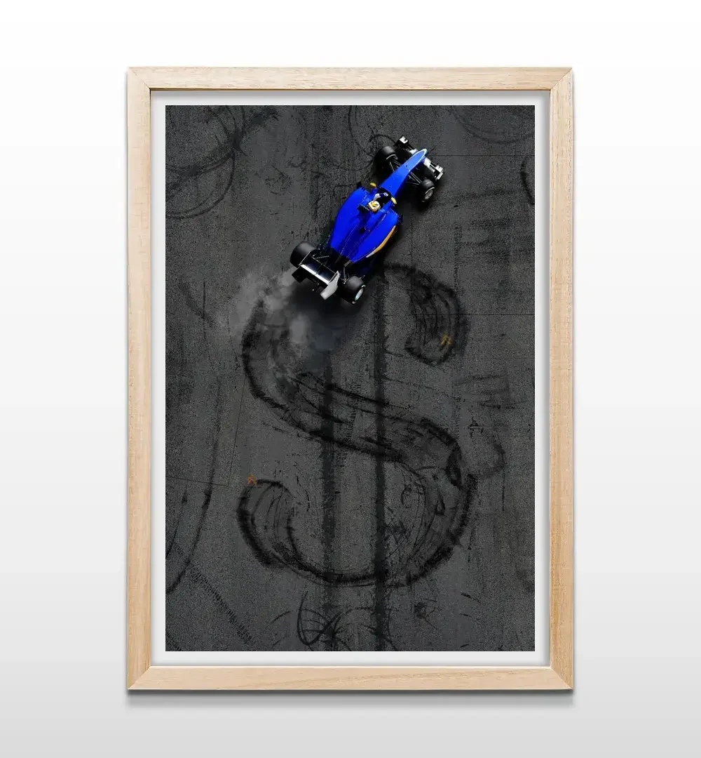 cuadro sobreviraje rectangular natural