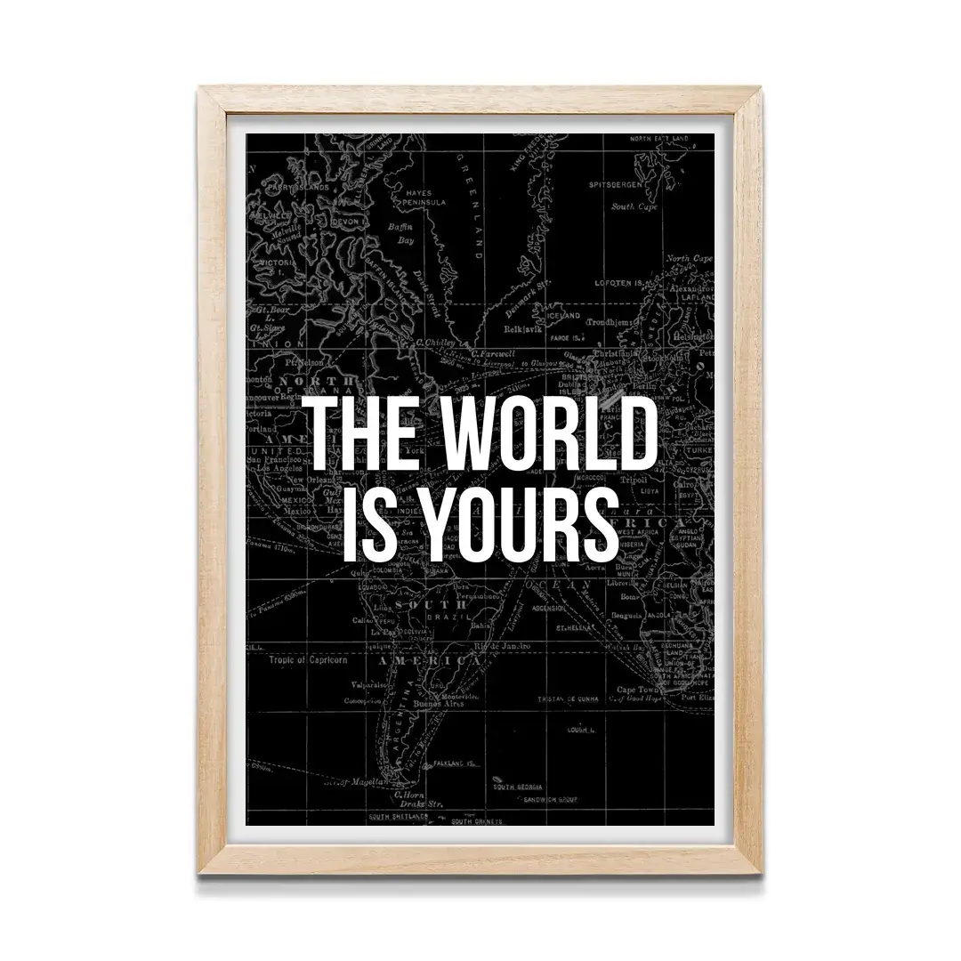 Cuadros con frases modernas para decorar espacios